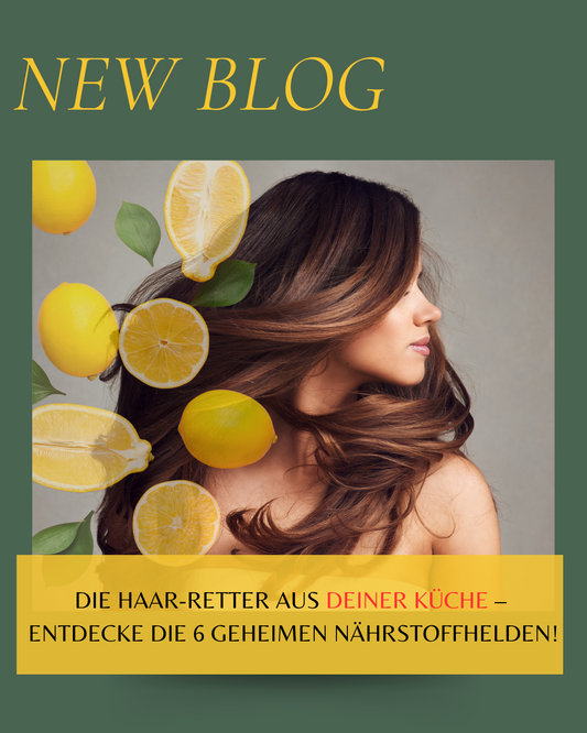 🌿 Wichtige Vitamine gegen Haarausfall: So stärkst du dein Haar von innen