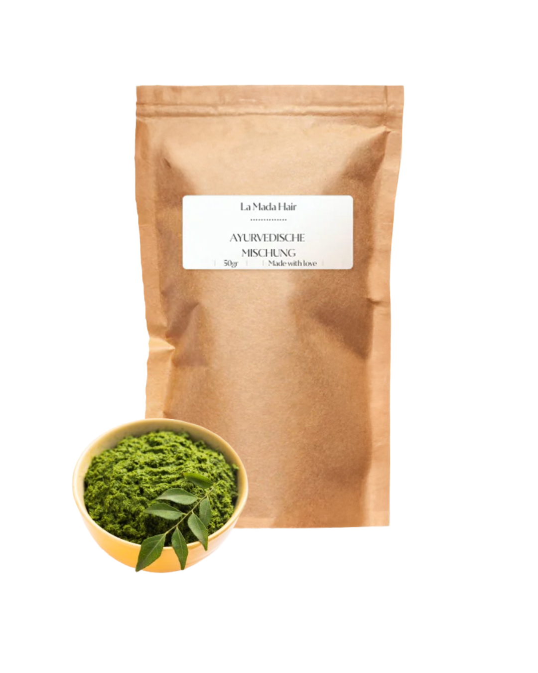 Ayurvedische Mischung problematische Kopfhaut
