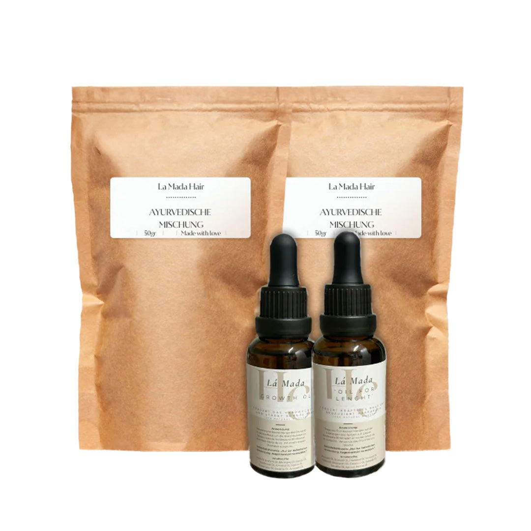 Haarwachstums-BOOSTER SET – für helles Haar