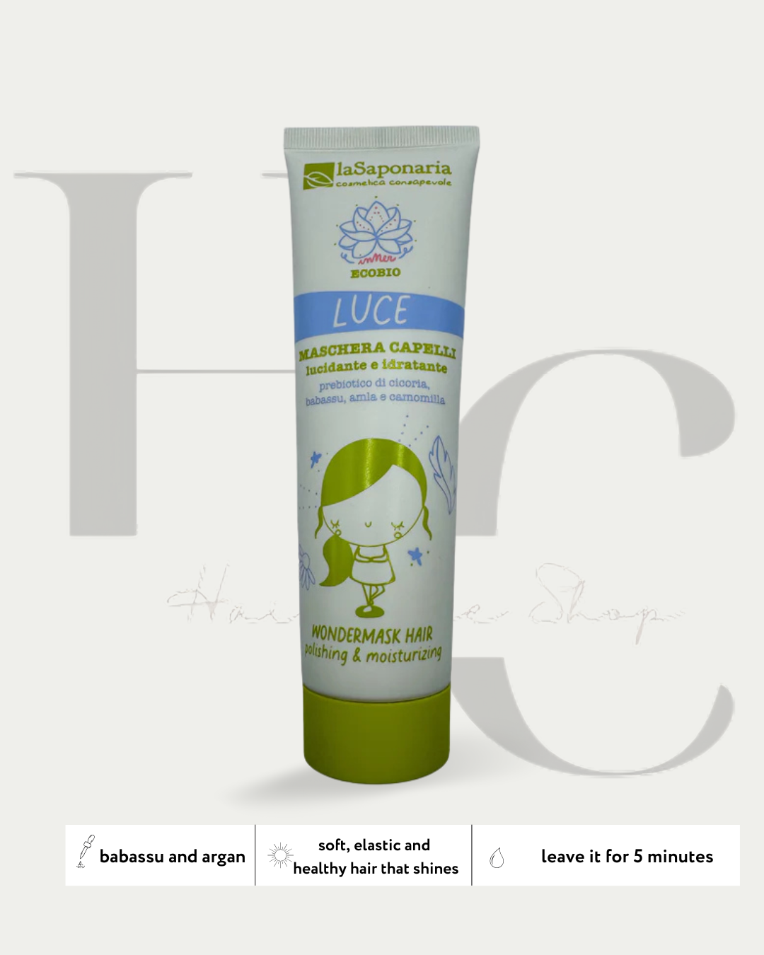 La Saponaria INNER Wondermask Glanz Haarmaske, 150 ml