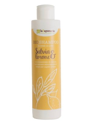 La Saponaria Salbei- und Zitronenshampooideal für unreine Kopfhaut und fettiges Haar